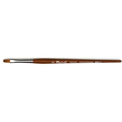Brush - Flat - Watercolor - Precision - Raphael - Series 8534 - No. 6