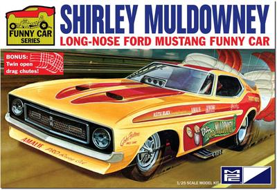 MPC Shirley Muldowney Long Nose Mustang Funny Car Plastikmodell MPC1001 1/25