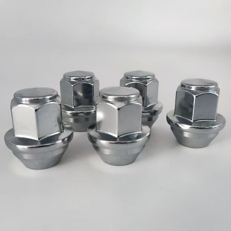 1/4 Peças Porcas Cônicas de Aço Carbono 60 Graus Substituição Porcas de Roda Para Rodas de Carro M12X1.5 Sextavado de 19mm Porcas de Roda