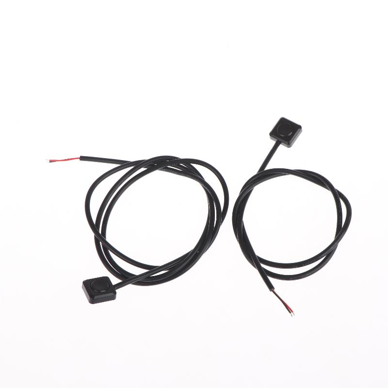 Auto Modifikation Klebeschalter, Mini Momentary Drucktaster, Klebe-DIY Auto Drucktaster, 12V Ein/Aus-Taster