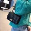bag women's new trendy rhombus chain bag shoulder oblique span bag women's bag versatile small square bag