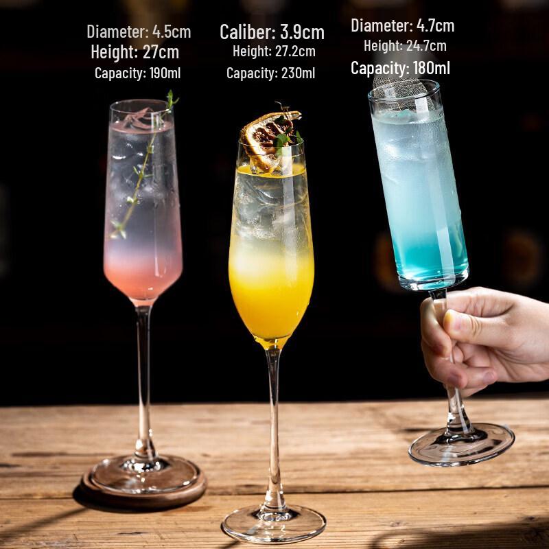Chixing Crystal Champagne Flute Set