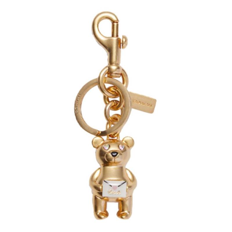 COACH Stainless Steel Metal Bear Bag