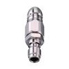 Sewer Jetter Pressure Drain Pipe Cleaning Hose Nozzle Stainless Steel 1/4inch Quick Connecting Sewer Jetter Nozzle