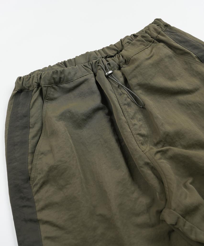 FRIZMWORKS String Nylon Track Pants _ Olive