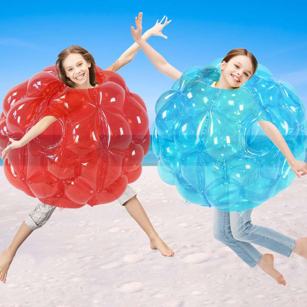 Thickened PVC Inflatable Bumper Ball for Kids & Family Outdoor Games