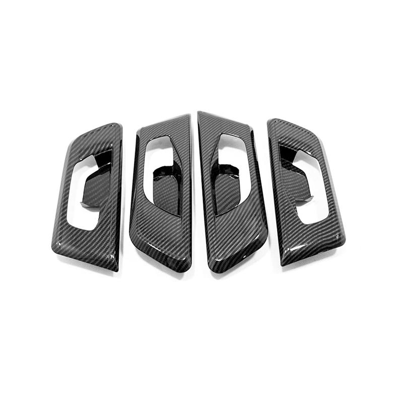 Für Honda CR-V CRV 2017 2018 2022 ABS Carbon Auto Innen Türgriff Schüssel Abdeckung Fall Trim Aufkleber Zubehör