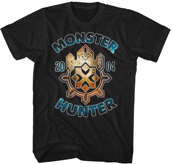 Monster Hunter Badge 2004 Capcom Video Game Men s T Shirt L