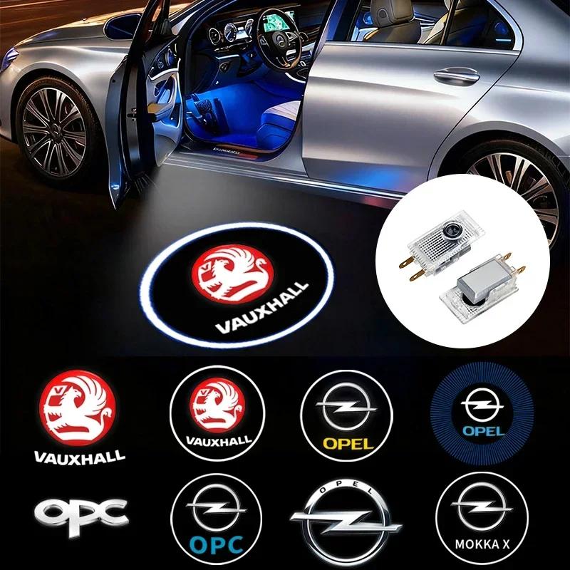 High-definition car door sign welcome light projection light For Opel Astra j g Insignia Corsa d Vectra c Zafira a Auto Gadgets QS7