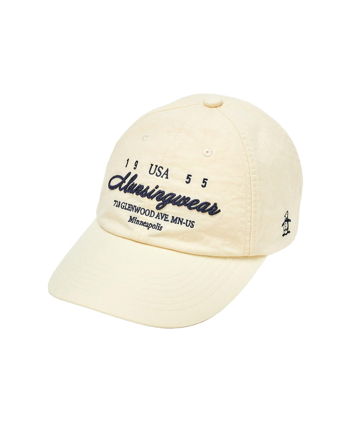 

[Munsingwear] Кепка Oni-Vege, Длинный козырек, Застежка в одно касание, Бейсболка, Гольф, MG5SCP01U WH00 (белый)