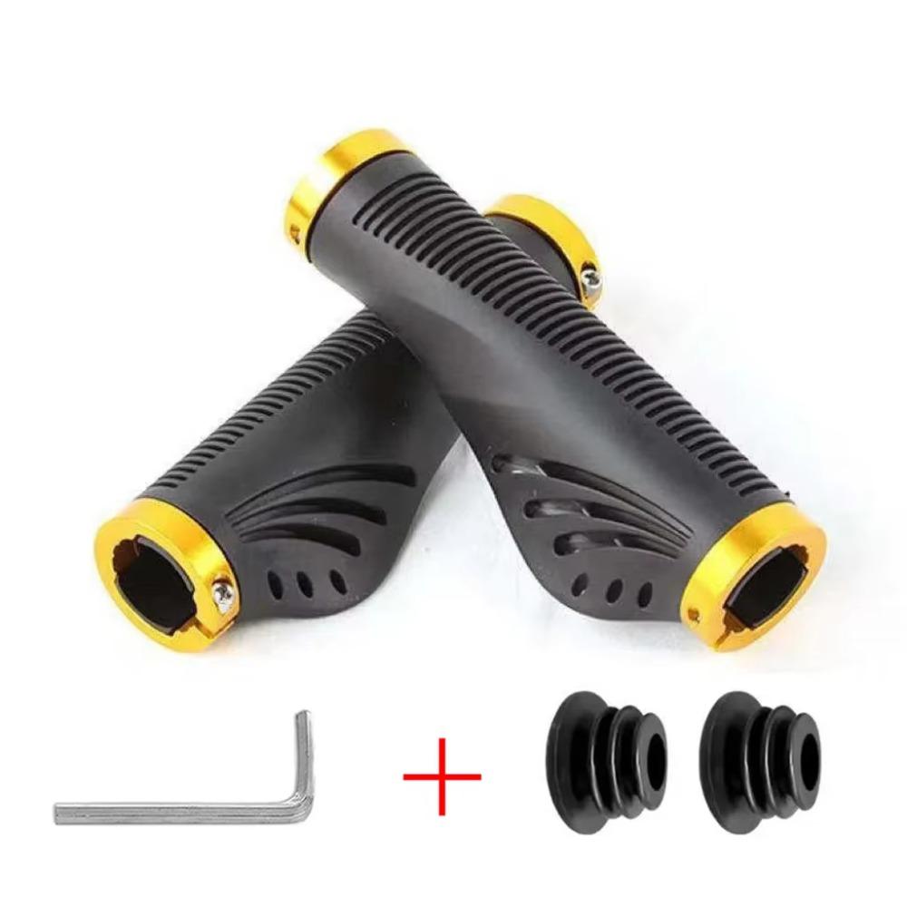 Rubber Bike Handle Grip 5 Colors Bicycle Parts New Bicycle Handlebar Grips Bicycle Accessories золотой