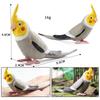 Simulation Parrot Figurine Bird Animal Sculpture for Micro Landscape DIY Landscaping Bath Toys Party Favors Cake Toppers