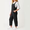 Women's Loose Casual Sleeveless Jumpsuit Color Pocket Jumpsuit Pocket Jumpsuit