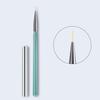 Nail Art Brush Soft Bristles Grip Comfortable Long Handle Reusable Draw Lines Plastic DIY UV Gel