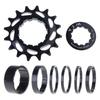 Kits de Conversion Single Vitesse pour Vélos 16T 18T, Cassettes Freewheels Roue en Alliage d'Aluminium pour Vélos Single Vitesse
