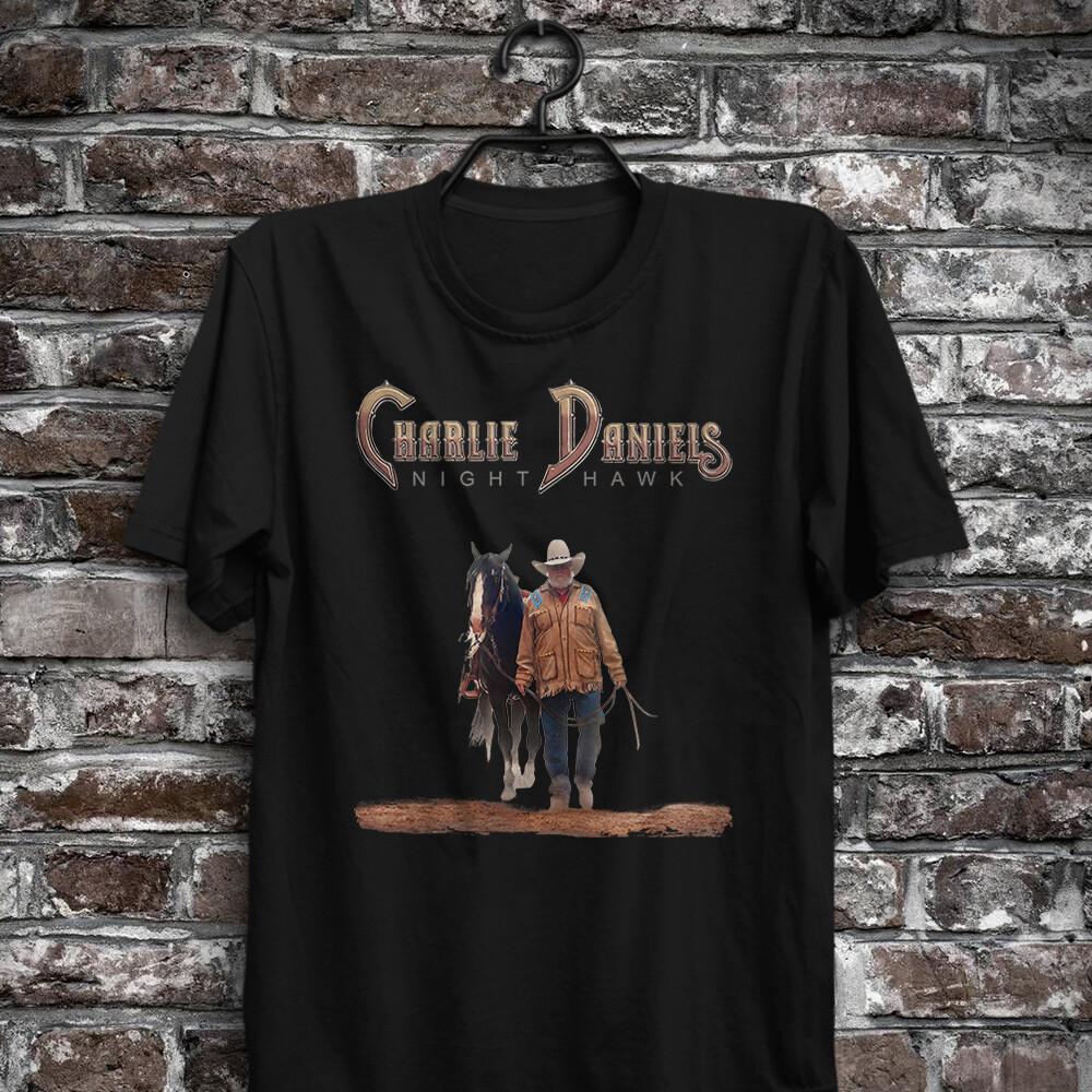 Night Hawk Nightrider Fire On The Mountain The Charlie Daniels Band T-shirt XXL