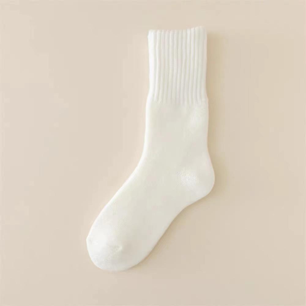 Cashmere Socks for Men in Autumn and Winter, Thickened and Padded for Warmth, Mid-calf Super Thick Sleeping Floor Socks, Winter Long Calf Wool Socks