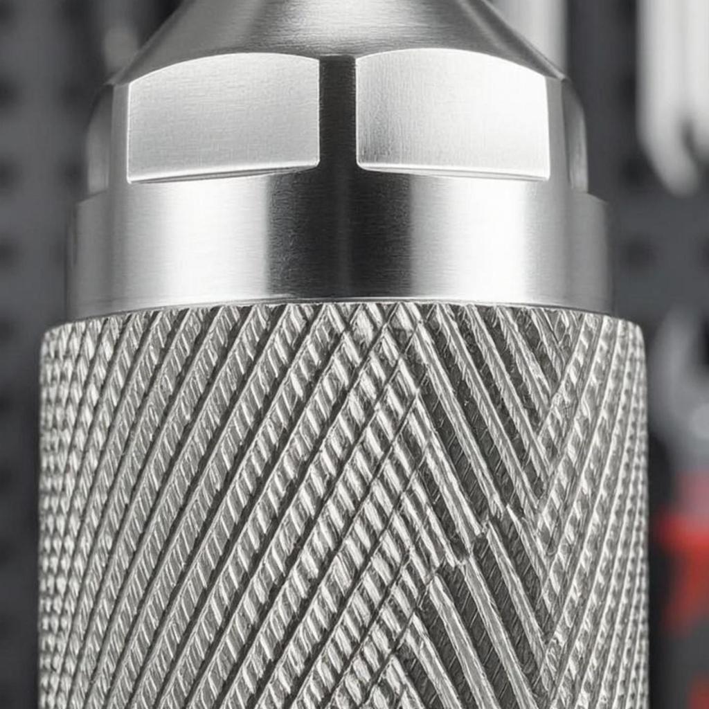 Hex Shank Drill Chuck Adapter Knurled ThreeJaw Metal Power Tool Accessory