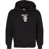 Felpa con cappuccio nera Misfits Designs per ragazzi (doppio design)