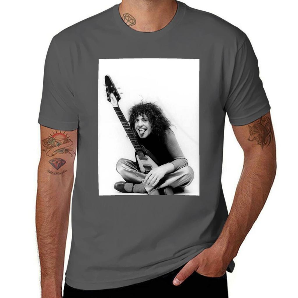 Marc Bolan T Rex TShirt Active Sports Short Sleeve Cotton Shirt