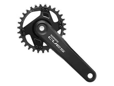 SHIMANO CUES priekinė žvaigždė Grandininis alkūnas EFCU40001CA0 FC-U4000-1 (Be apsaugos), Ilgis 170mm, 30T, 9/10/11S,