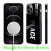 For Peace no War Phone Case For iPhone 16 15 14 13 12 11 Pro Max Plus Mini Magnetic Magsafe Wireless Charging Cover