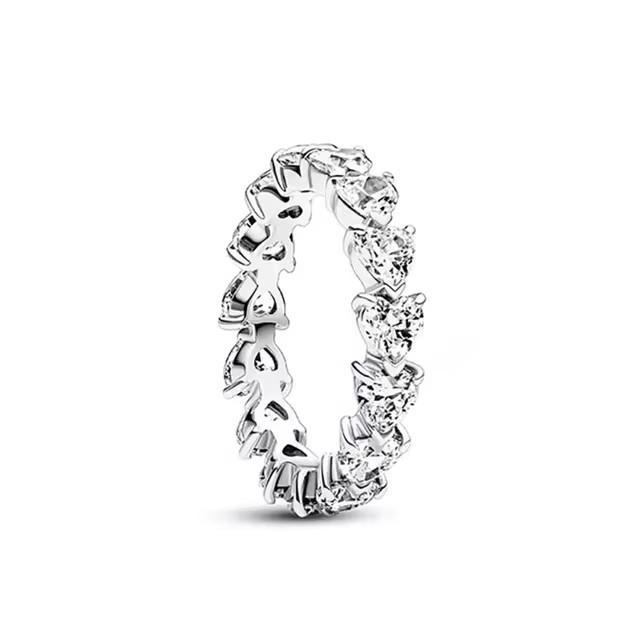 New 925 Silver Sunflower Crown Rings Size 6 7 8 9 Fashion Fine Jewelry For Women Girl Festival Gift