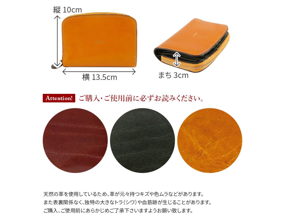 Dakota Women's Genuine Leather Bi-fold Wallet, Black, DA-30521-10