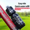 Squeeze Out Fitness PP Water Bottle Large Capacity Road Bike Bottles Bicycle Water Bottle  Bicycle