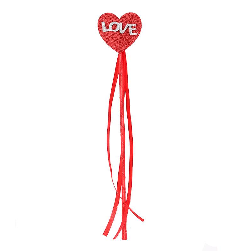 Valentine's Day Red Heart Headband Hair Clip - Wedding & Party Photo Prop