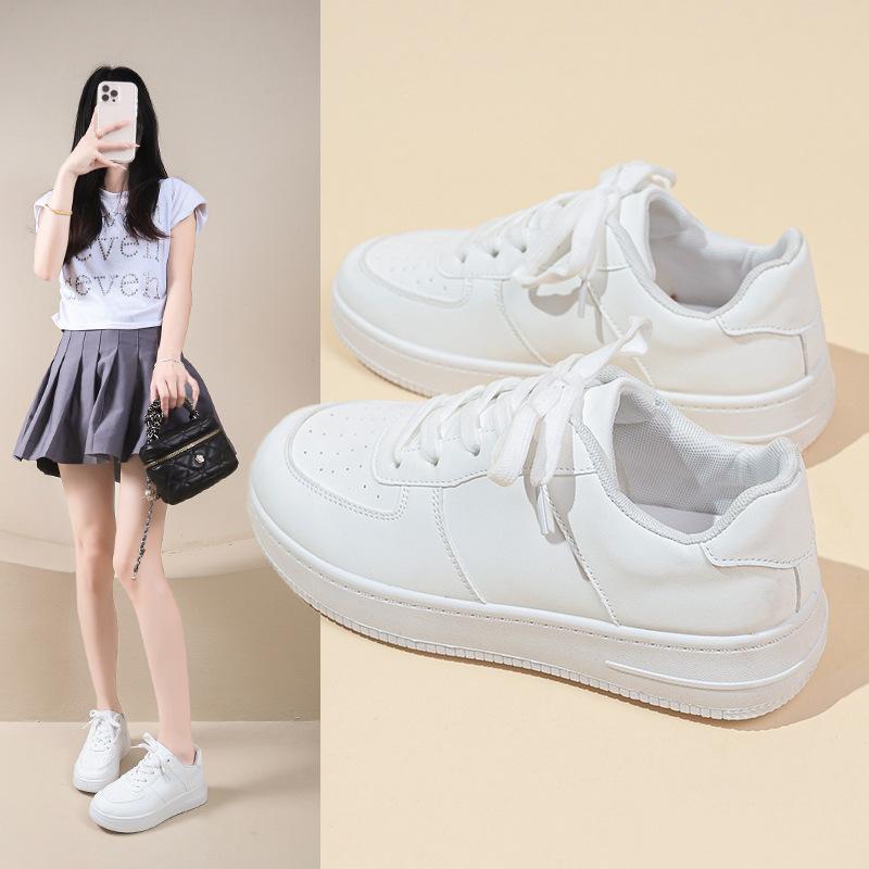 

Air Force couple little white shoes women s 2025 summer new niche shoes women s sports shoes casual versatile board shoes women s shoes 35 белый