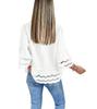 2025 Spring/Summer Women's Flare Sleeve Lace Shirt