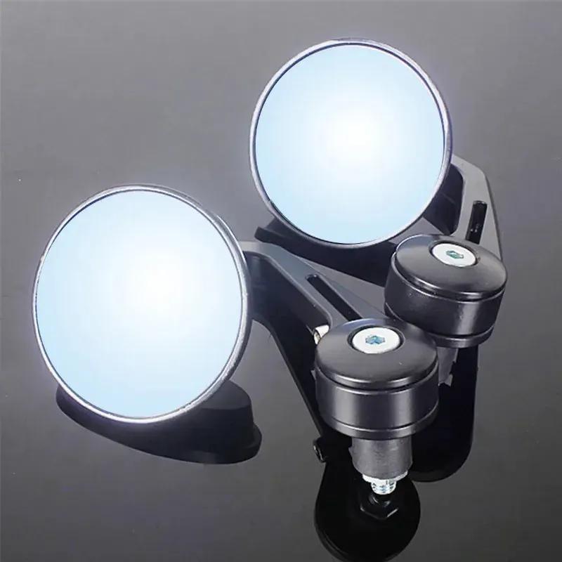 22mm 7/8" Universal Motorcycle Black Handle Bar End Side Rear View Mirrors for Harley Street 750 500 XG750 XG500 2015-