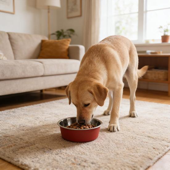 Stainless Steel Dog Bowl Cat Food Bowl with Anti-Slip Bottom Safe Easy to Clean Water Food Bowl for Cats And Dogs Feeding And Drinking