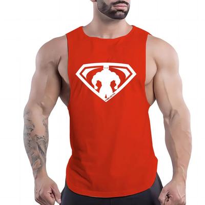 Four Seasons Adult Men'S Casual Sports Crewneck Vest Hero 2d Print Comfortable Trend Fashion Breathable Sleeveless T-Shirt
