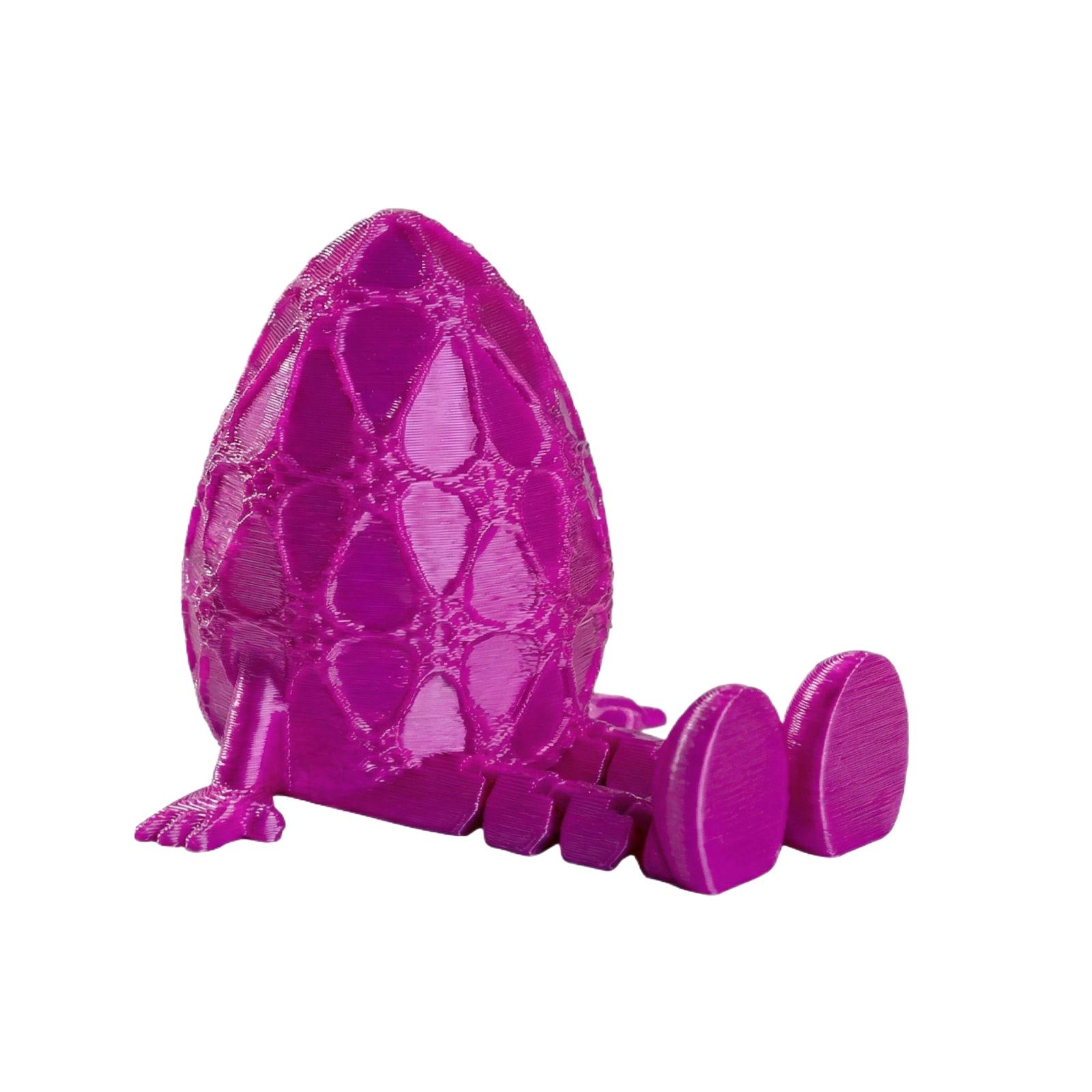 Cross-border Best-selling 3D Printed Easter Bunny Ornaments One Size фиолетовый