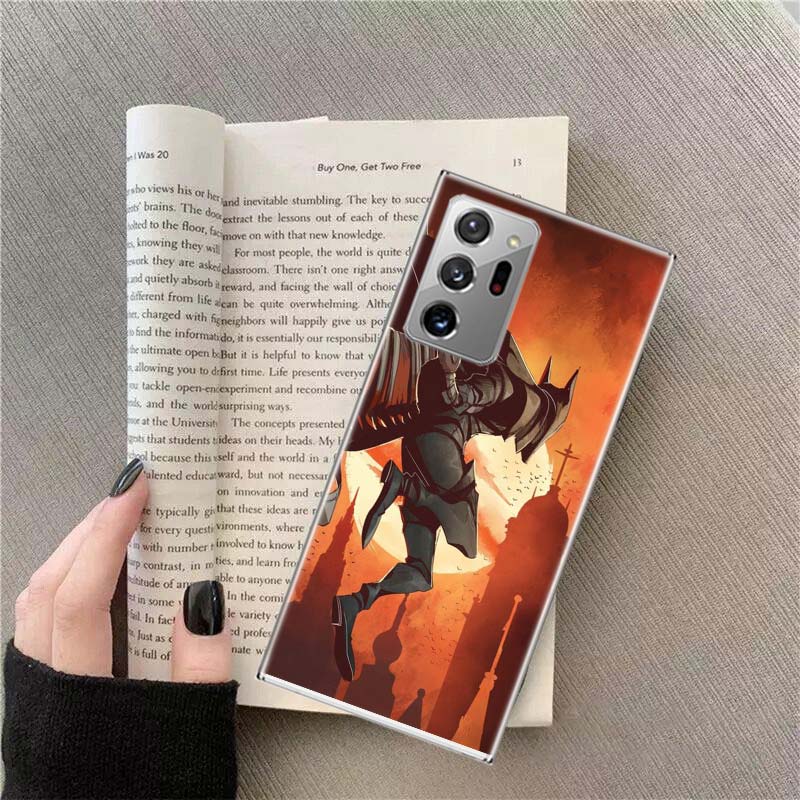 Game Bloodborne Phone Case For Samsung Galaxy S25 Edge S24 S23 FE S22 S26 Ultra S21 S20 S10 Plus Capa Soft