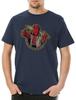 Hell B Men's T-Shirt Agent Logo Movie Hellboy Mike Mignola Boy Anung Un Rama