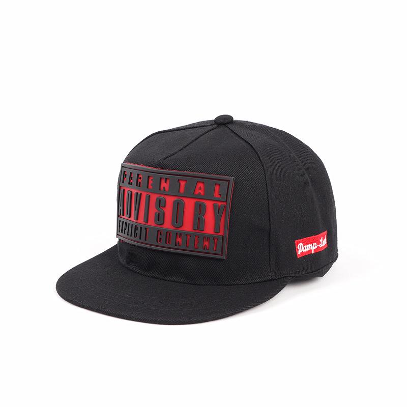 Trendy 3D Letter Print Flat Brim Baseball Cap - Unisex Hip Hop Skate Style