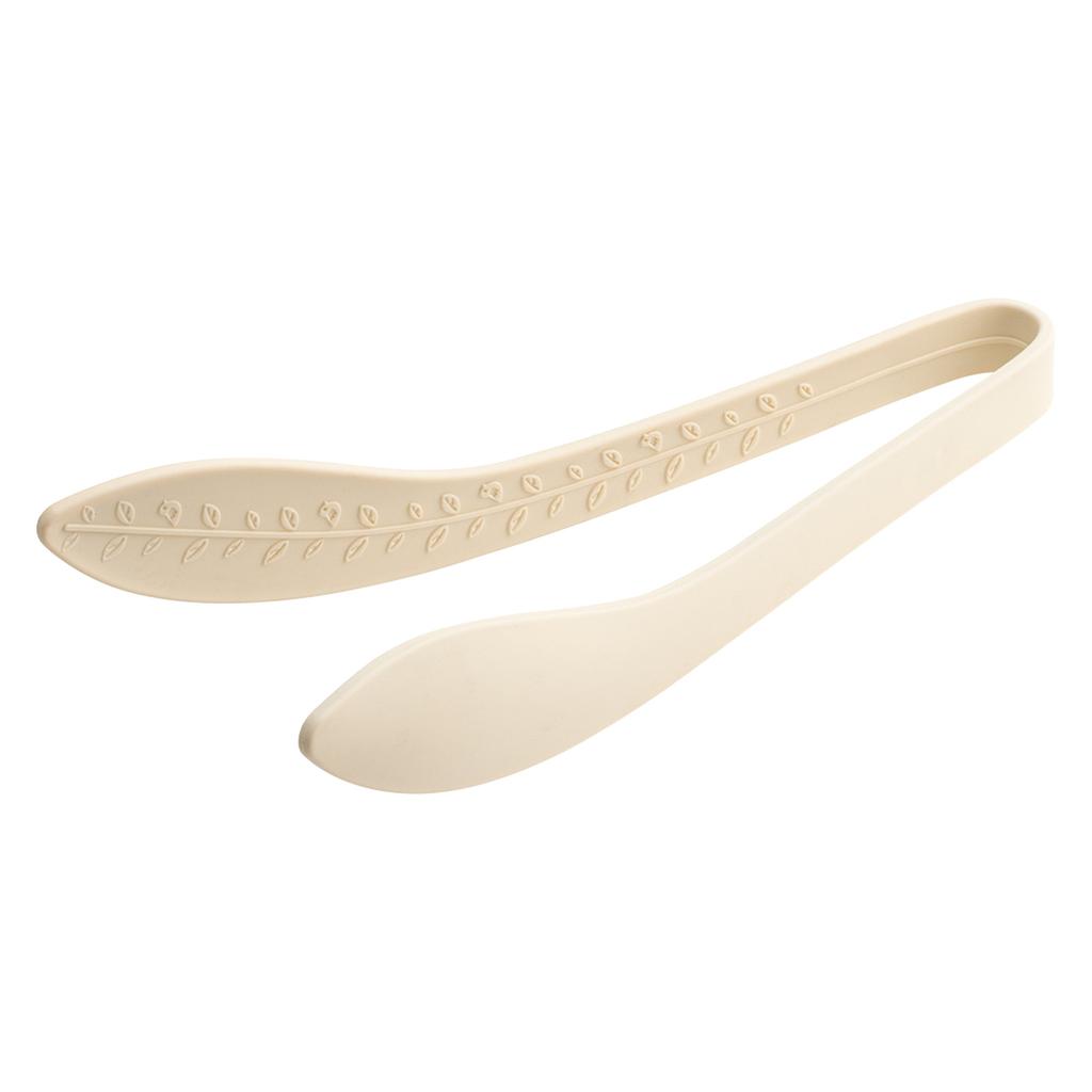 Leaf Silicone Food Tongs Non-Slip Heat Resistant for BBQ Steak Bread Kitchen Cooking