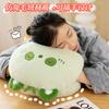 Cute Pig Pig Big Goose Plush Toy Dual-Purpose Pillow Blanket Office Nap Pillow Soft Warm Hand Cover Pillow Small Blanket