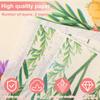 100Pcs Flower Paper Napkins Reusable 2-Layer Retro Floral Guest Napkin Decorative Party Dessert Dinner Napkins for Party