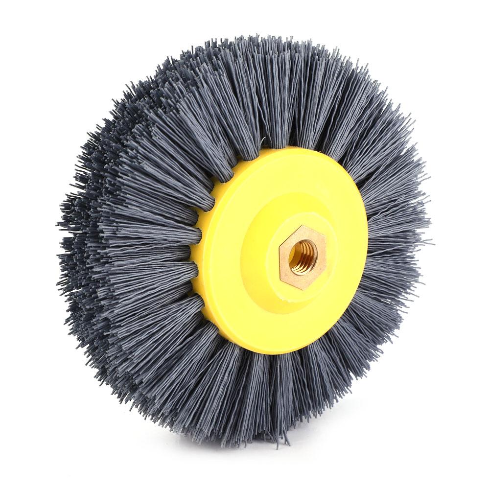 Abrasive Wire Drawing Wheel Brush Polished Hd Brush for Antique Stone Wood (120#)