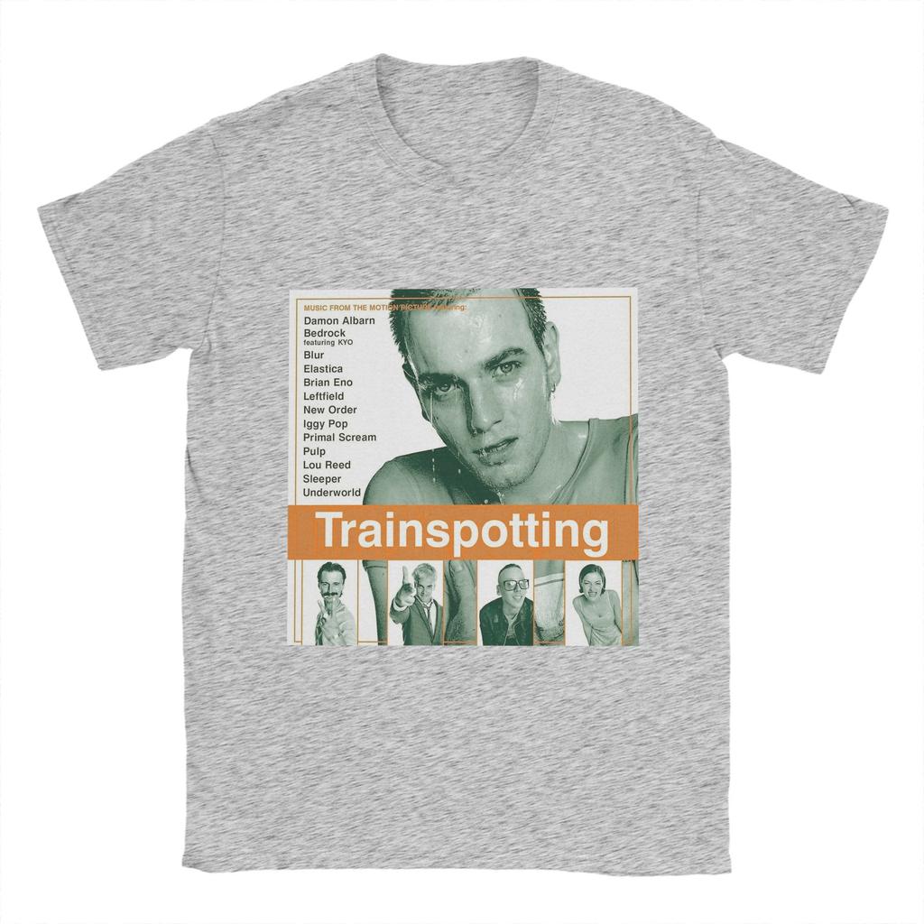 Trainspotting Film T-Shirt Summer 100 Cotton T-Shirts For Man Harajuku Pattern Tee Shirt Short Sleeve Y2K Casual Tops