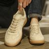 Leather Retro German Training Shoes Sports Little White Shoes Fashion Versatile Casual Shoes Leather Board Shoes Tide