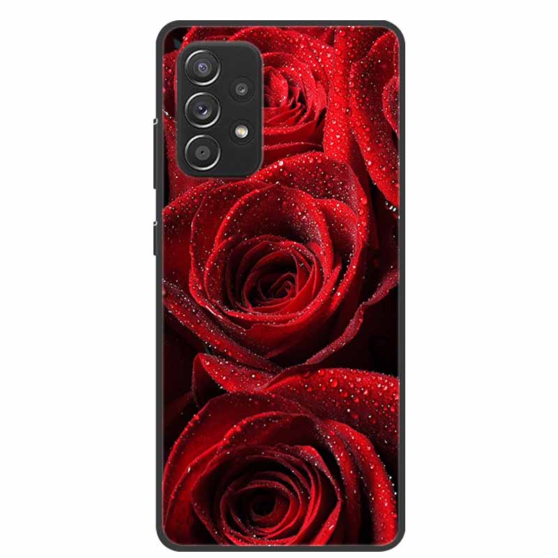 Für Coque Samsung A52s 5G Hülle Stoßfeste weiche Silikon-TPU-Rückseite für Samsung Galaxy A52s 5G Handyhüllen A52 S Niedlicher Cartoon