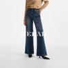 YERAD Damen Jeans mit lockerem Schnitt und Schlag