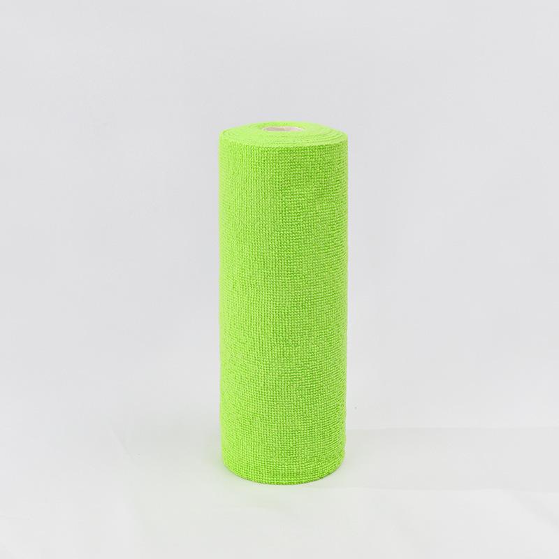 20pcs/roll Microfiber Towels On Roll – Reusable Tear-Off Cleaning Cloths for Home, Kitchen, Garage & Auto Detailing (Multicolor)