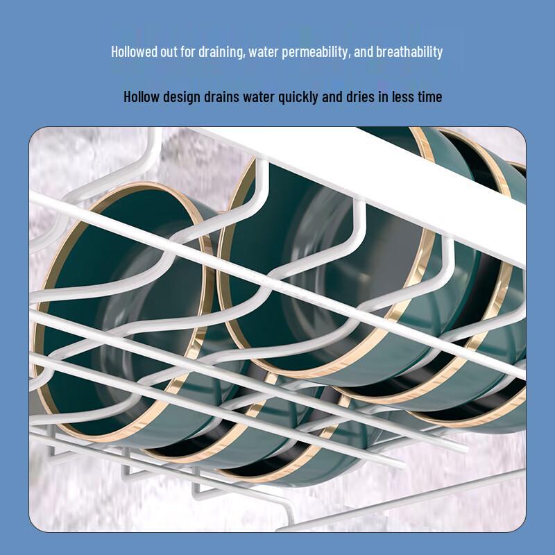 Hanle 3-Tier Carbon Steel Dish Drying Rack