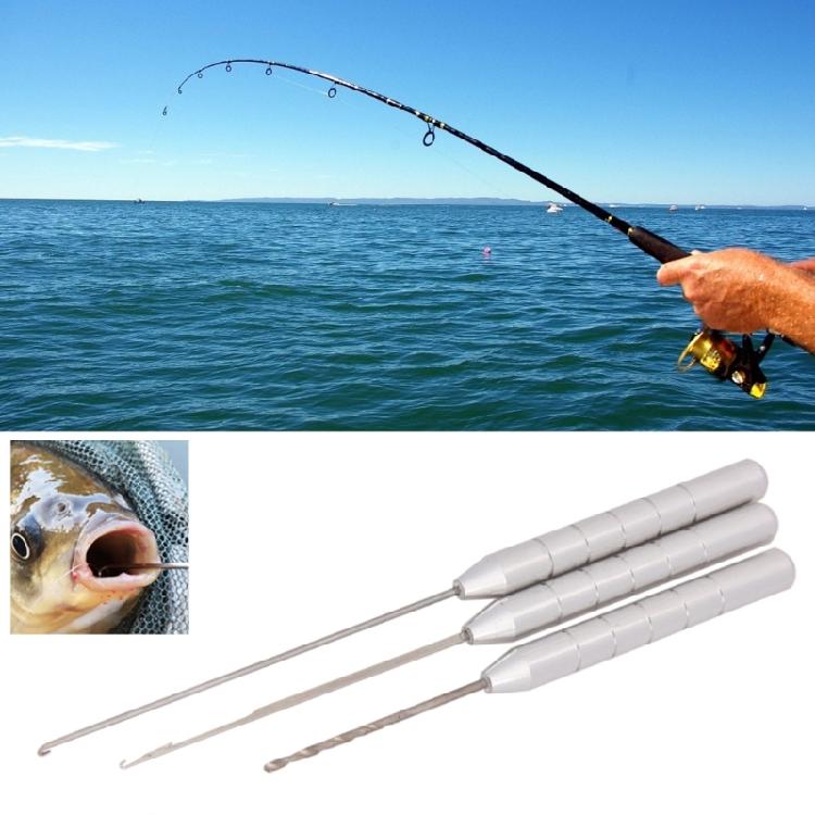 3 in1 Fishing Baits Needle Fish Drill Splicing Hook Baits Making Fishing Tool